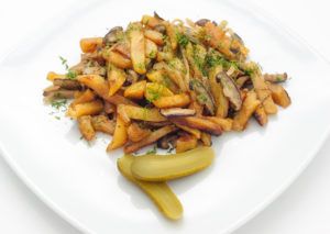Как вкусно приготовить картошку с замороженными грибами