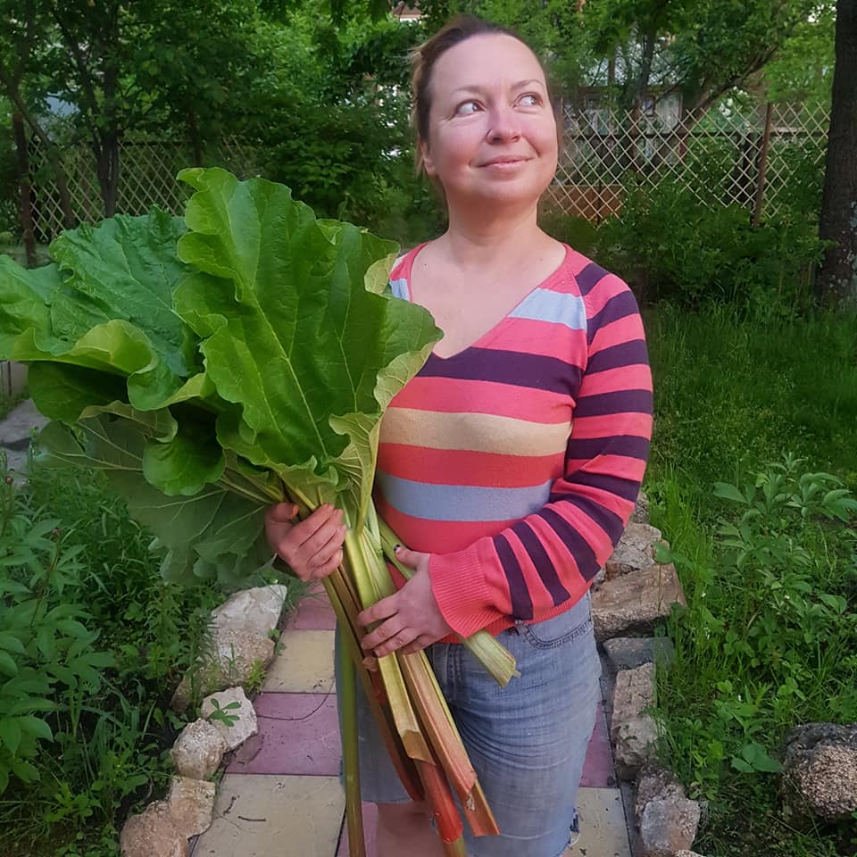 Лана Лебедева с ревенем