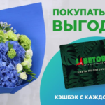 Бонусная карта «Цветовик»