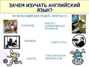 Почему нужно изучать английский язык